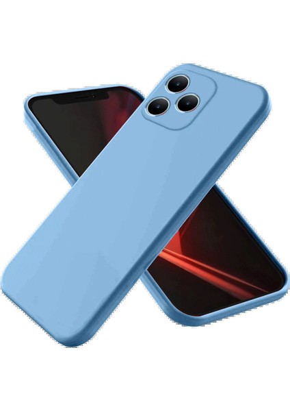 Realme Note 50 4g Kılıf First Silikon - Mavi – Darbe Koruma