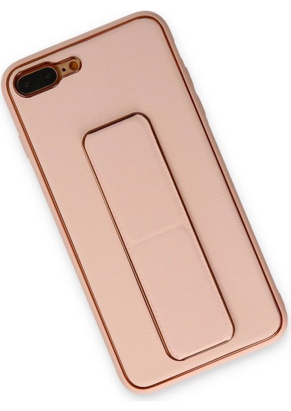 iPhone 7 Plus Kılıf Coco Deri Standlı Kapak - Pudra – Darbe Koruma fiyatları