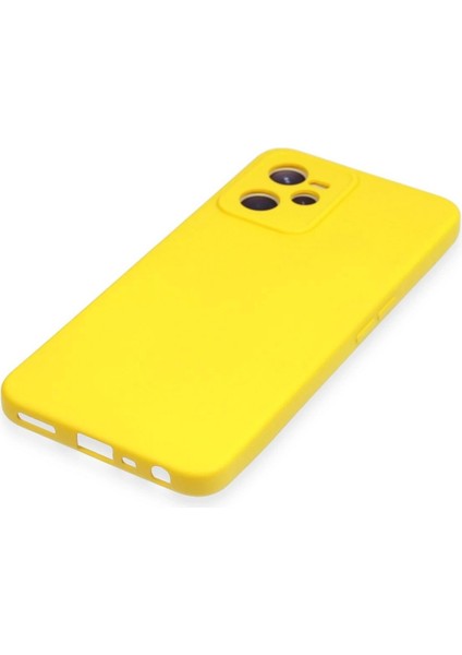 Realme C35 Kılıf Nano Içi Kadife Silikon - Sarı – Darbe Koruma fırsatları