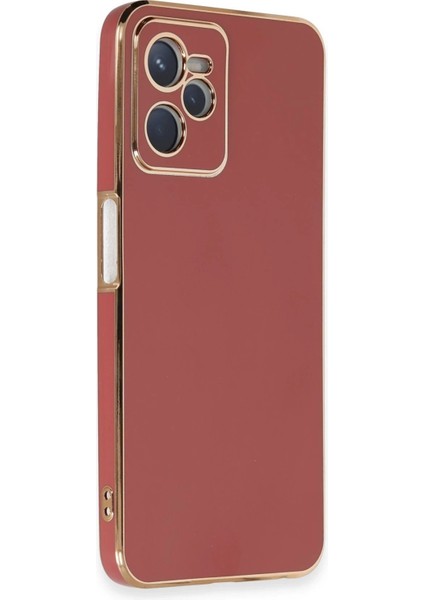 Realme C35 Kılıf Volet Silikon - Kırmızı – Darbe Koruma fiyatları