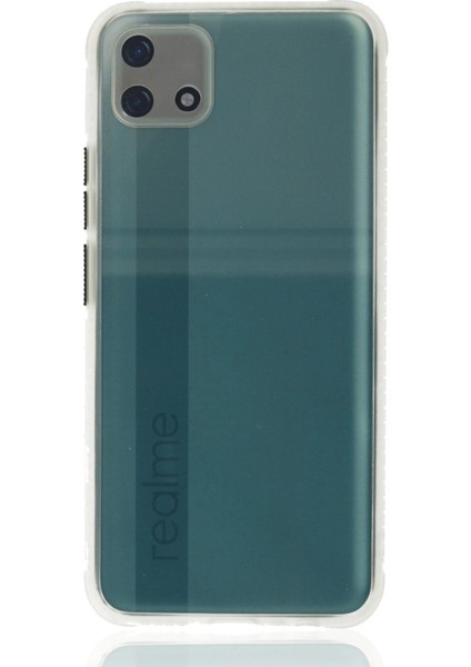 Realme C11 2021 Kılıf Miami Şeffaf Silikon - Şeffaf – Darbe Koruma