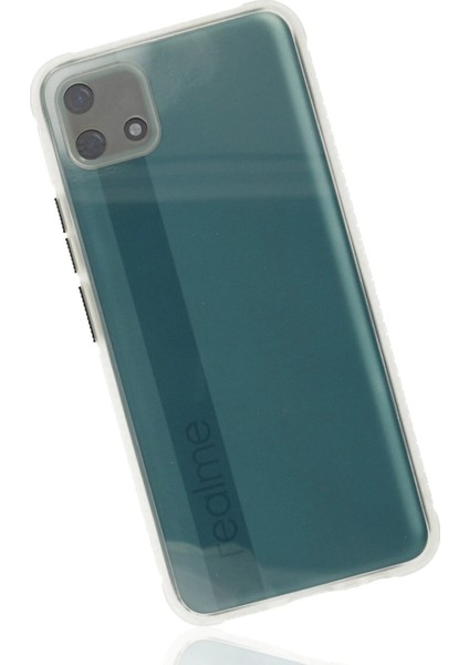 Realme C11 2021 Kılıf Miami Şeffaf Silikon - Şeffaf – Darbe Koruma fiyatları