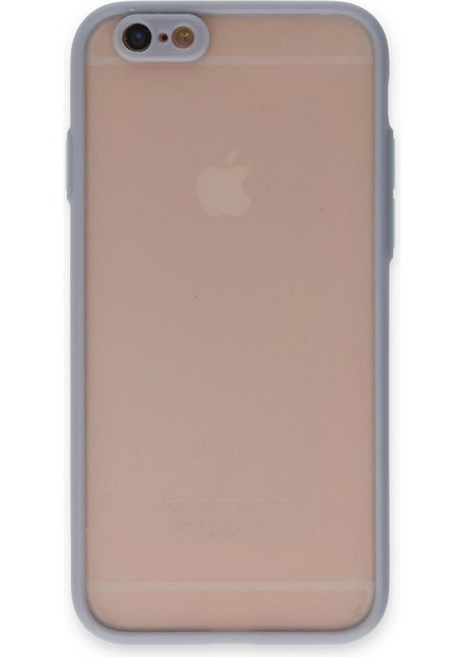 iPhone 6 Kılıf Montreal Silikon Kapak - Gri – Darbe Koruma