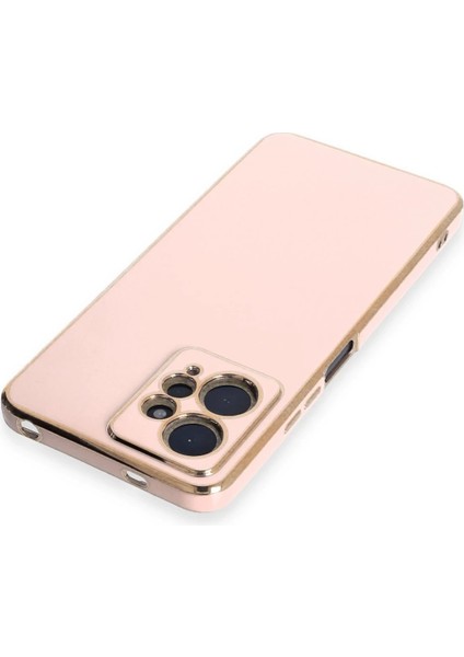 Xiaomi Redmi Note 12 4g Kılıf Volet Silikon - Pembe – Darbe Koruma