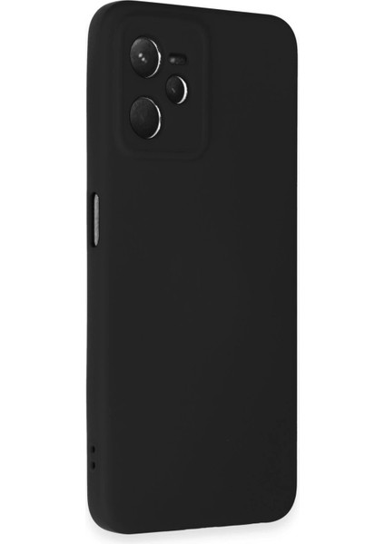Realme C35 Kılıf Nano Içi Kadife Silikon - Siyah – Darbe Koruma fiyatları