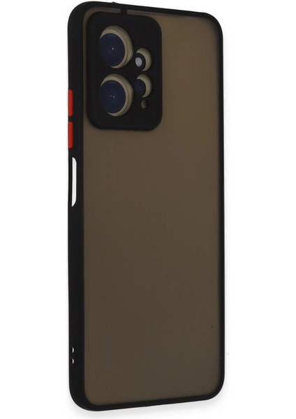 Xiaomi Redmi Note 12 4g Kılıf Montreal Silikon Kapak - Siyah – Darbe Koruma