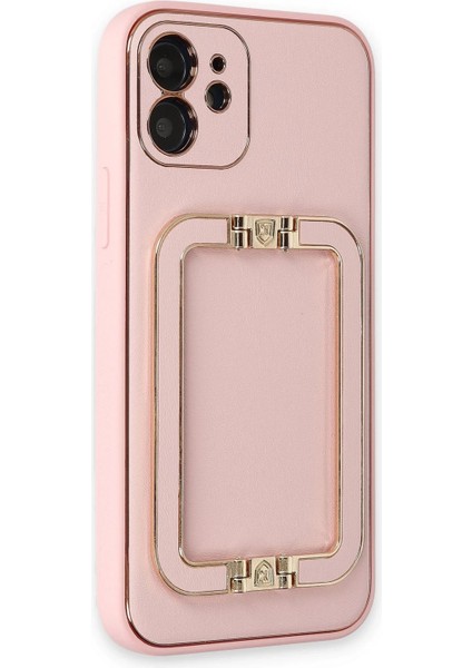 iPhone 12 Kılıf Coco Elit Kapak - Pembe – Darbe Koruma