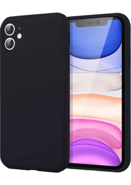 iPhone 11 Kılıf First Silikon - Siyah – Darbe Koruma