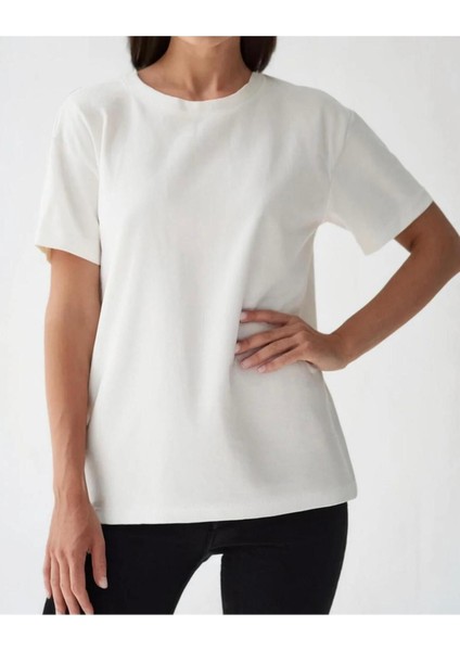 Kadın T-Shirt Düz Model