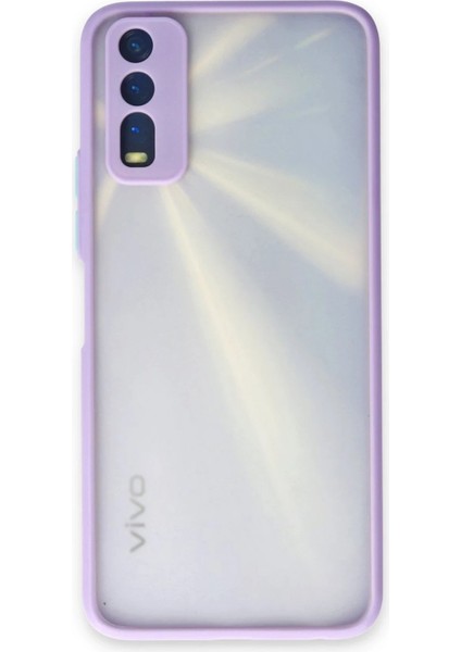 Vivo Y11S Kılıf Montreal Silikon Kapak - Mor – Darbe Koruma