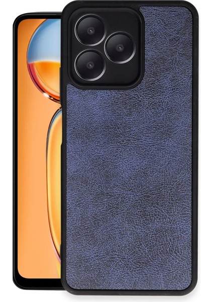 Realme Note 50 4g Kılıf Aras Deri Kapak - Lacivert – Darbe Koruma