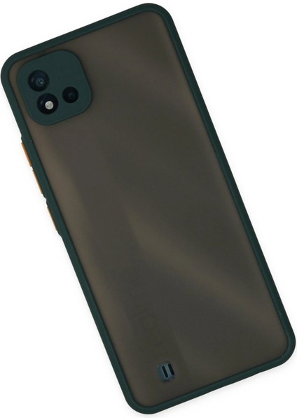 Realme C11 2021 Kılıf Montreal Silikon Kapak - Yeşil – Darbe Koruma fiyatları