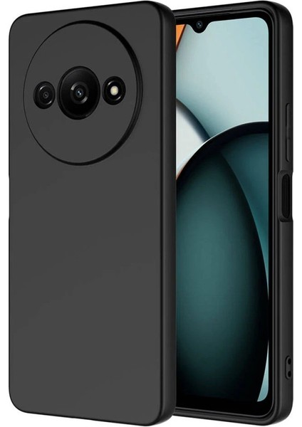 Realme C61 Kılıf First Silikon - Siyah – Darbe Koruma