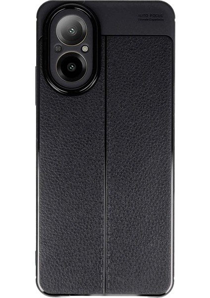 Realme 12 Lite Kılıf Auto Focus Kapak - Siyah – Darbe Koruma