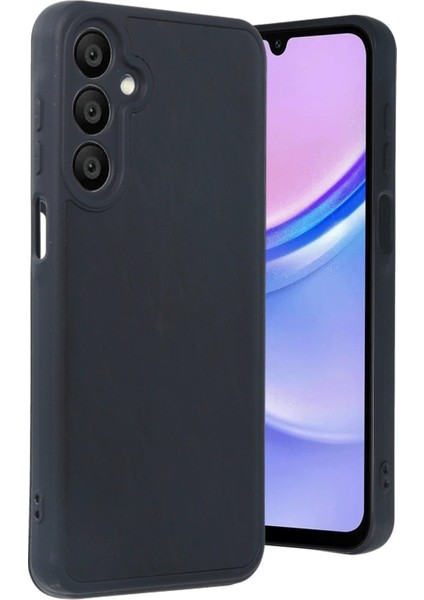Samsung Galaxy A16 5g Kılıf Aras Deri Kapak - Siyah – Darbe Koruma