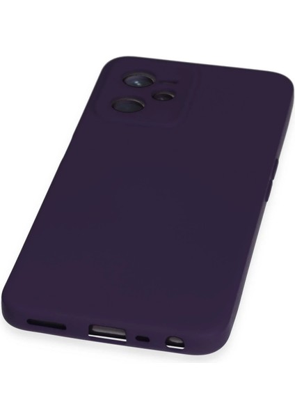 Realme C35 Kılıf Nano Içi Kadife Silikon - Mor – Darbe Koruma fırsatları