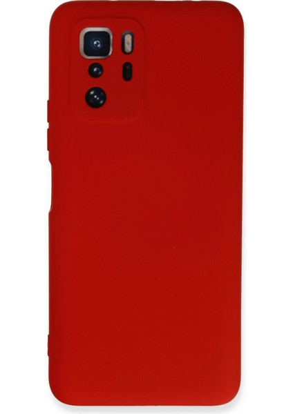 Xiaomi Poco X3 Gt Kılıf Nano Içi Kadife Silikon - Kırmızı – Darbe Koruma
