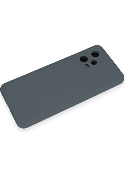 Xiaomi Redmi Note 12 Pro 5g Kılıf Nano Içi Kadife Silikon - Gri – Darbe Koruma
