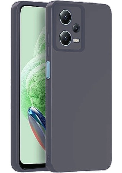 Xiaomi Redmi Note 12 Pro 5g Kılıf Nano Içi Kadife Silikon - Gri – Darbe Koruma