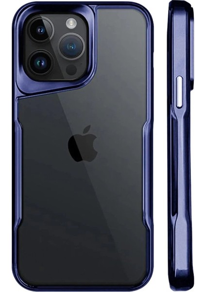 iPhone 15 Kılıf Boyi Silikon Kapak - Lacivert – Darbe Koruma