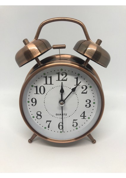 Nostaljik Görünümlü Alarm Kurmalı Çalar Saat