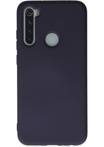 Xiaomi Redmi Note 8 Kılıf Nano Içi Kadife Silikon - Lacivert – Darbe Koruma