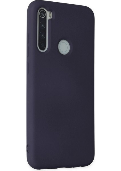 Xiaomi Redmi Note 8 Kılıf Nano Içi Kadife Silikon - Lacivert – Darbe Koruma