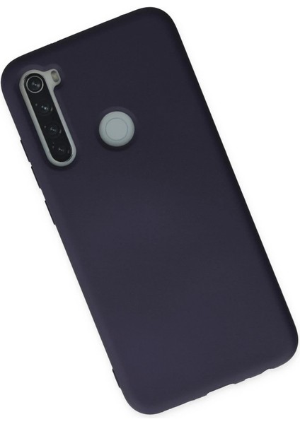 Xiaomi Redmi Note 8 Kılıf Nano Içi Kadife Silikon - Lacivert – Darbe Koruma