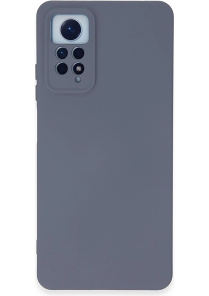 Xiaomi Redmi Note 12 Pro 4g Kılıf Nano Içi Kadife Silikon - Gri – Darbe Koruma