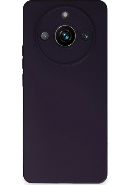 Realme 11 Pro Kılıf Nano Içi Kadife Silikon - Mor – Darbe Koruma