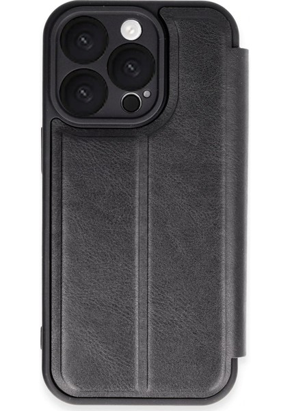 iPhone 16 Pro Max Kılıf Flip Cover - Siyah – Hızlı Kargo