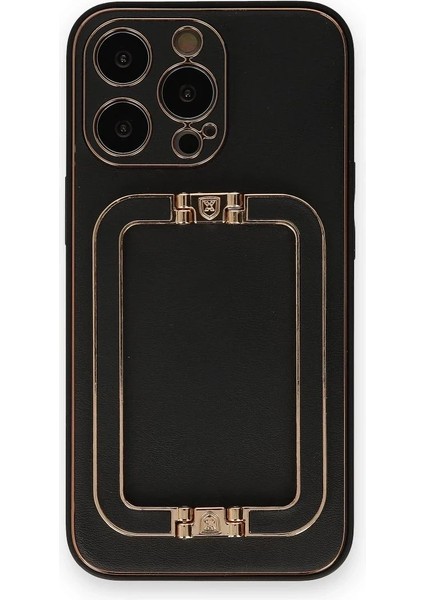 iPhone 14 Pro Max Kılıf Coco Elit Kapak - Siyah – Darbe Koruma