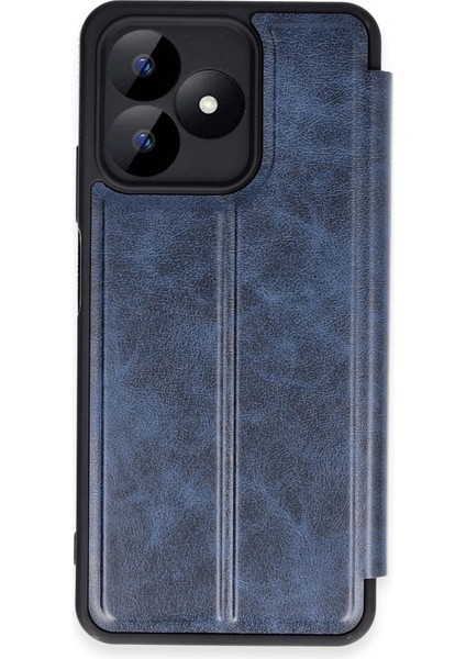 Realme Note 50 4g Kılıf Flip Cover - Lacivert – Hızlı Kargo