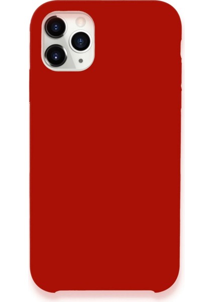 iPhone 11 Pro Max Kılıf Lansman Legant Silikon - Kırmızı – Darbe Koruma