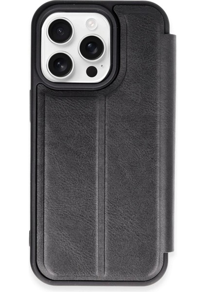 iPhone 14 Pro Kılıf Flip Cover - Siyah – Hızlı Kargo