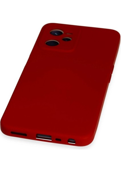 Realme C35 Kılıf Nano Içi Kadife Silikon - Kırmızı – Darbe Koruma fırsatları