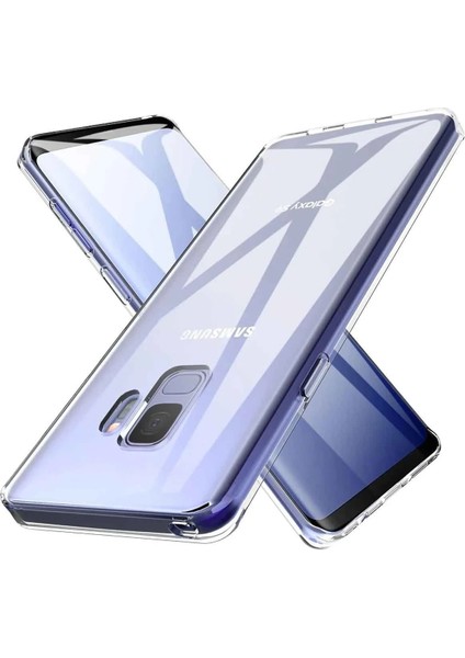 Samsung Galaxy S9 Kılıf Lüx Şeffaf Silikon – Darbe Koruma fiyatları
