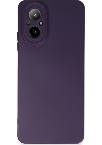 Realme 12 Lite Kılıf Nano Içi Kadife Silikon - Mor – Darbe Koruma