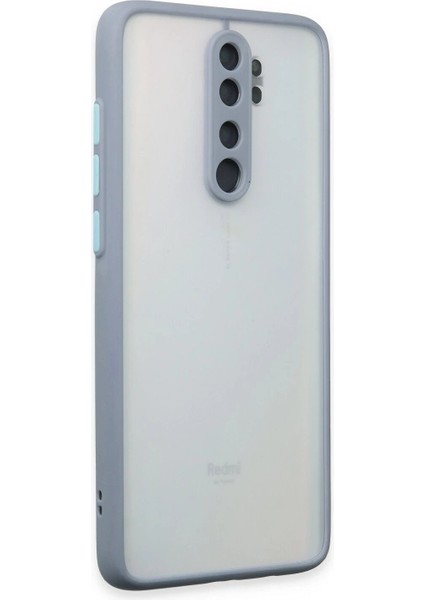 Xiaomi Redmi Note 8 Pro Kılıf Montreal Silikon Kapak - Gri – Darbe Koruma