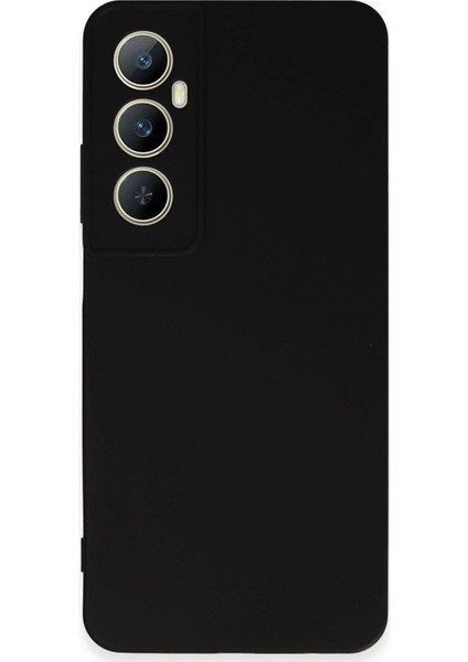 Realme C65 Kılıf First Silikon - Siyah – Darbe Koruma
