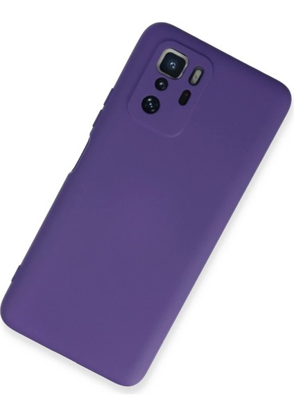 Xiaomi Poco X3 Gt Kılıf Nano Içi Kadife Silikon - Mor – Darbe Koruma