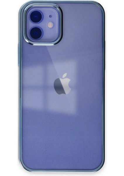 iPhone 12 Kılıf Element Silikon - Mavi – Darbe Koruma