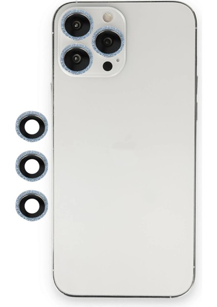 iPhone 13 Pro Max Shine Kamera Lens - Sierra Blue – Darbe Koruma