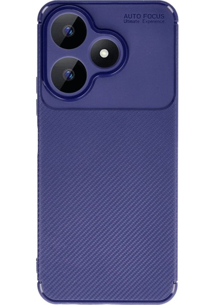 Xiaomi Redmi 13 4g Kılıf Auto Focus Karbon Kapak - Lacivert – Darbe Koruma
