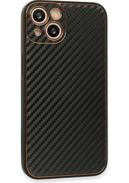 iPhone 13 Kılıf Coco Karbon Silikon - Siyah – Darbe Koruma