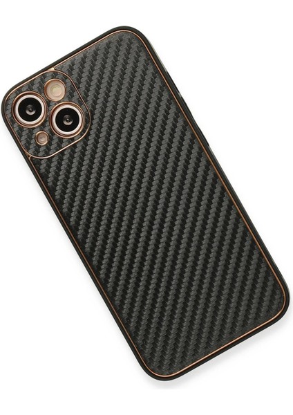iPhone 13 Kılıf Coco Karbon Silikon - Siyah – Darbe Koruma