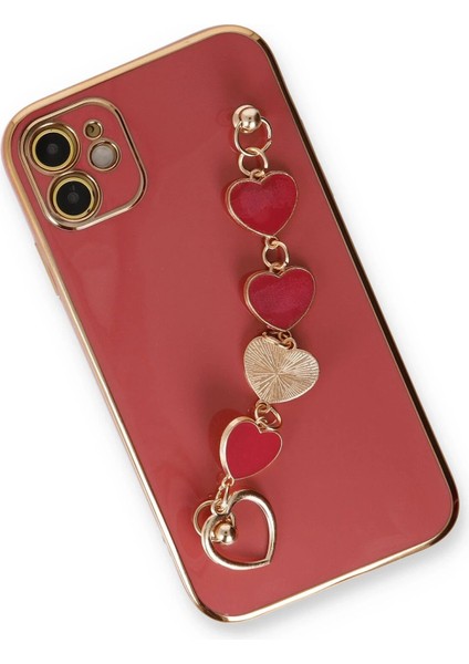 iPhone 11 Kılıf Esila Silikon - Kırmızı – Darbe Koruma