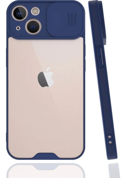 iPhone 13 Mini Kılıf Platin Kamera Koruma Silikon - Lacivert – Şık Tasarım