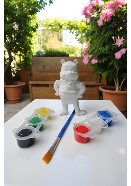 3D Hayvan Boyama, Akrilik Boya, Fırça Hediyeli fiyatları