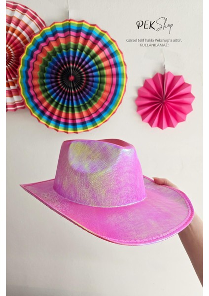 Pembe Kovboy Şapkası fiyatları